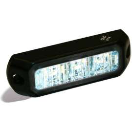 Buyers 3.4" Clear LED Mini Strobe Light With 3 LED - 8891401