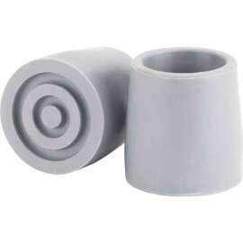 Drive Medical RTL10386GB Utility Walker Replacement Tip, 1-1/8", Gray, 1 Each