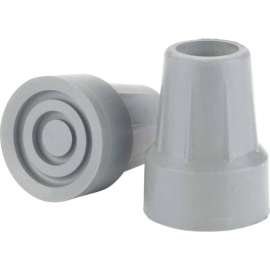 Drive Medical RTL10439B Crutch Tips, Fits 7/8" Diameter Crutch, Gray, 1 Pair