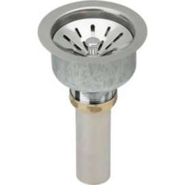 Elkay LK99, Chrome Basket Strainer & Tail Piece For Kitchen