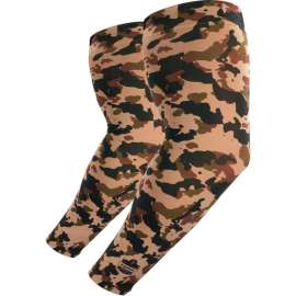 Ergodyne Chill-Its 6695 Sun Protection Arm Sleeves, M/L, Camo, 1 Pair