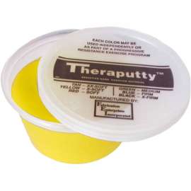 TheraPutty Standard Exercise Putty, Yellow, X-Soft, 2 Ounce