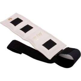Cuff Deluxe Wrist and Ankle Weight, 0.25 lb., White