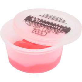 TheraPutty Plus Antimicrobial Exercise Putty, Red, 2 Ounce, Soft