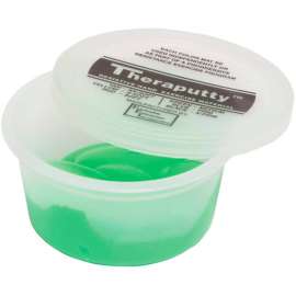 TheraPutty Plus Antimicrobial Exercise Putty, Green, 2 Ounce, Medium