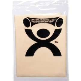 CanDo Low Powder Pre-Cut Exercise Band, Tan, 48"L Strip, 1/Pack