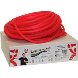 Sup-R Tubing Latex Free Exercise Tubing, Red, 100' Roll/Box
