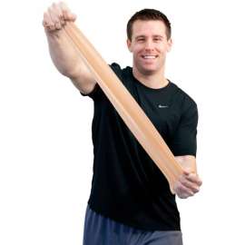Sup-R Band Latex Free Exercise Band, Tan, 6 Yard Roll/Box