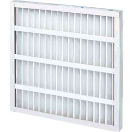 Global Industrial Standard Capacity Pleated Air Filter, MERV 8, Self-Supported, 24"Wx16"Hx2"D