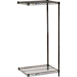 Nexel Shelving Wire Shelving Add-On Unit, 30"W x 21"D x 34"H
