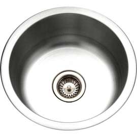 Houzer&reg; CF-1830 Club Series Undermount Round Bar/Prep Sink