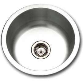 Houzer&reg; SCF-1830-1 Drop In Stainless Steel Round Bar/Prep Sink
