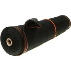 Boen DN-10045 Fire Resistant Debris Netting 10 Ft. x 150 Ft., Black, 1-Roll