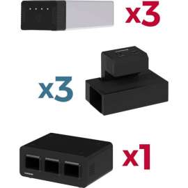 KwikBoost EdgePower Desktop Charging Station System - Light Use Bundle