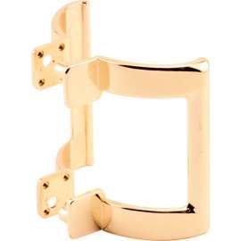 Prime-Line M 6161 Shower Door Handle Set, 2-1/4-Inch, Gold