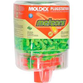 Moldex 6634 Meteors Earplug PlugStation Dispenser, Small, NRR 28dB, 250 Pairs/Dispenser