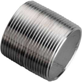 1 In. X 1-1/2 In. 304 Stainless Steel Pipe Nipple - 16168 PSI - Sch. 40 - Domestic