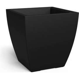 Mayne Kobi 24" x 24" Square Planter, Black