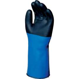 MAPA Temp-Tec NL517 17" Neoprene Coated Gloves, Heavy Weight, 1 Pair, Size 8, 338608