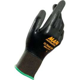 MAPA Ultrane 526 Grip & Proof Nitrile Fully Coated Gloves, Lt Weight, 1 Pair, Size 11, 526411