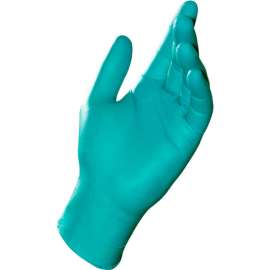 MAPA Solo Green 977 Industrial Grade Disposable Nitrile Gloves, Powder-Free, 100/Box, Size 9