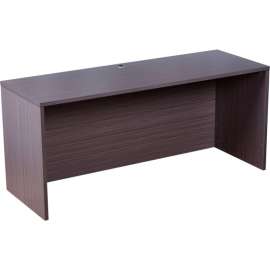 Boss Wooden Credenza Desk Shell - 71"W x 24"D - Driftwood
