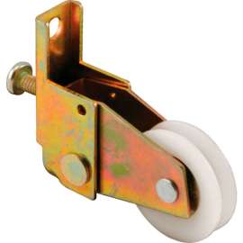 Prime-Line Screen Door Roller Assembly, 1" Nylon Ball Bearing Wheel, Crossly, B 605