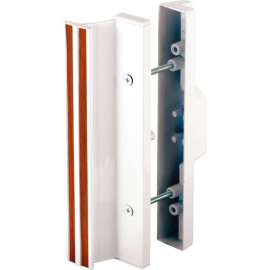 Prime-Line Sliding Door Handle Set, White, C 1111
