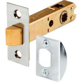 Prime-Line Chrome Plated Mortise Latch Bolt With Square Drive, E 2440