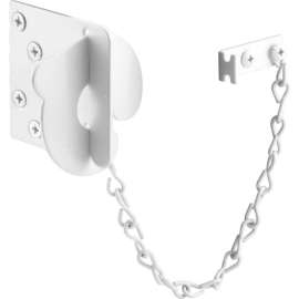 Prime-Line Texas Security Bolt, U 9493, White