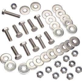 Replacement Hardware for Base & 72" & 96" Steel Bench w/ Back Rest