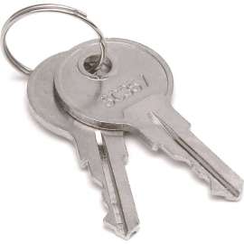 Global Industrial Replacement Keys (2) for Cabinet 603355(57)-237614-237615-4933(10,11,12,13)