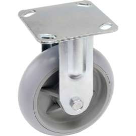 Global Industrial Replacement 6" Fixed Wheel for Hotel Cart (Model 603575)