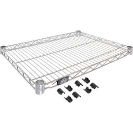 Nexel S1830C Chrome Wire Shelf 30"W x 18"D