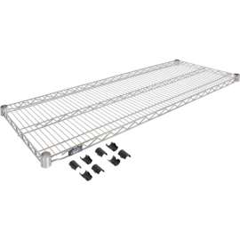 Nexel S1854C Chrome Wire Shelf 54"W x 18"D