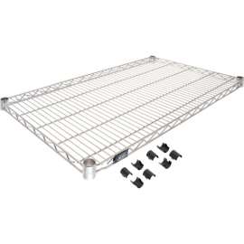 Nexel S2142C Chrome Wire Shelf 42"W x 21"D