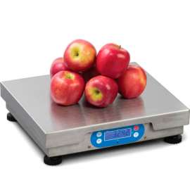 Brecknell 6720U Point of Sale Digital Scale 30lb x 0.01lb With Internal Display, 12" x 14" Platform