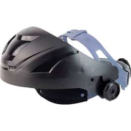 Jackson Safety Premium Ratchet Faceshield, Clear, PC Window W/ Univ Pin Pattern, AF