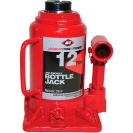 American Forge & Foundry Bottle Jack, 12 Ton, Short Body
