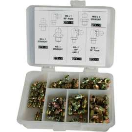 American Forge & Foundry Zerk Kit, 80Pc, Metric