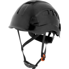 Jackson Safety CH-400V Climbing Style Hard Hat, Industrial, 6-Pt. Suspension, Vented, Black