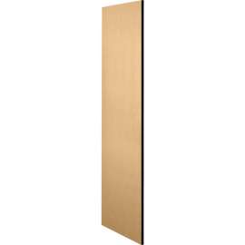 Side Panel 22237 for 24"D Extra Wide Designer Wood Locker without Sloping Hood Maple