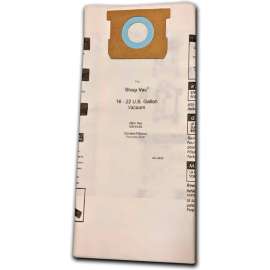 Shop Vac 16 - 22 Gallon / Medium Efficiency 540-06 For Everyday Dust Replacement Vacuum Bag