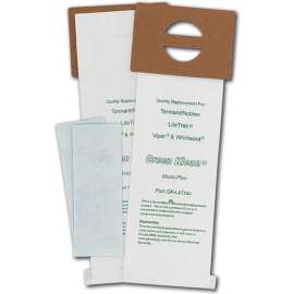 Tennant/Nobles LiteTrac, 2200, Viper & Whirlwind, V-HDU-14, 3220, Blue Star 16" DM Vacuum Bags