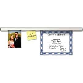 Advantus Grip-A-Strip Mounting Rail, 96" x 1-1/2"
