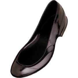 Tingley 1000 Weather Fashions Commuter Rubber Overshoes, Black, Medium