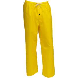 Tingley P21107 Eagle Snap Fly Front Pants, Yellow, Drawstring Waist, Large