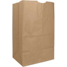Extra Heavy Duty Paper Grocery Bags, #20 Squat, 8-1/4"W x 5-15/16"D x 13-1/8"H, Kraft, 500/Pack