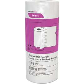 Cascades PRO Select Kitchen Roll Towels, 2-Ply, 8 x 11, 85/Roll, 30/Carton
