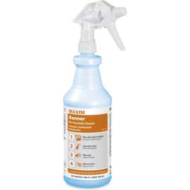 Maxim Banner Bio-Enzymatic Cleaner, Fresh Scent, 32 oz Bottle, 6/Carton